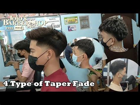 pinoy haircut|4 Types of Taper Fade By Jojos Barber Shop .